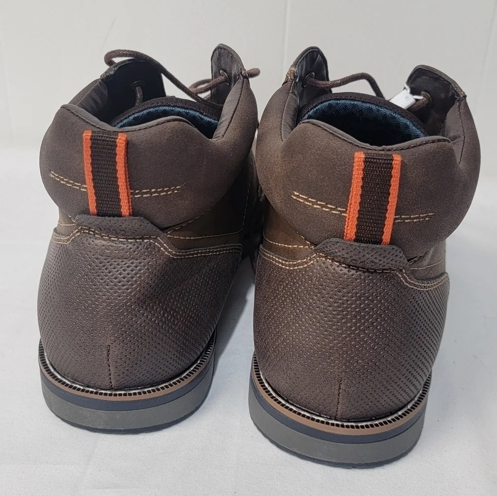 Nunn Bush Circuit DC PTBT Plain Toe Casual Boot Men’s 12 comfort Gel Mem Foam
